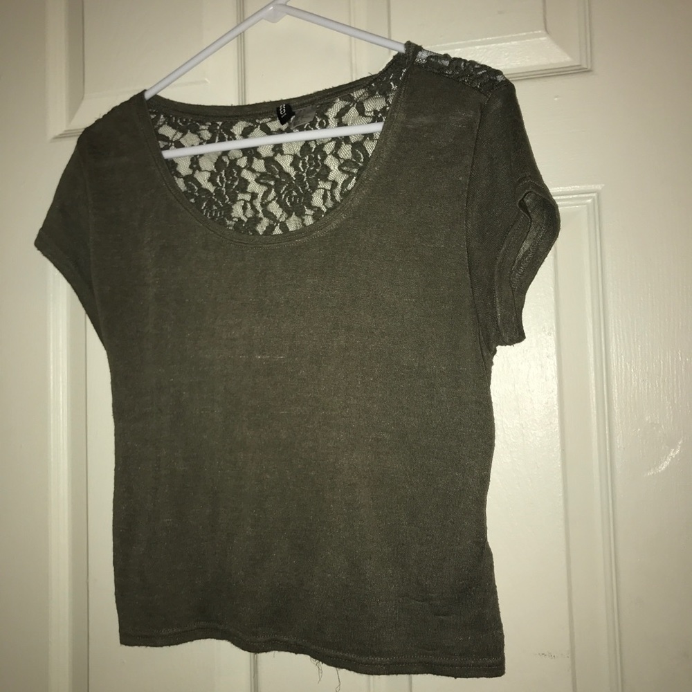 H&M green shirt!